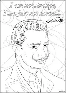 Salvador Dali : I am not strange, I am just not normal