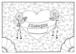 Coloring valentine s day 5