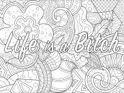 Swear word Coloring Pages