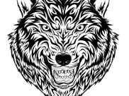 Printable Tattoos coloring sheets for adults