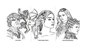 Coloring adult game of thrones dessin