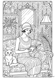 Retro 1920s elegance