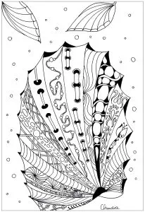 Zentangle simple by claudia 5