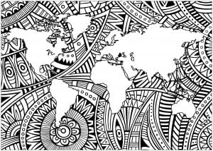 Zentangle Planisphere 1
