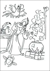 Jafar et jago le perroquet