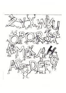 Coloriage Alphabet