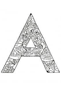Alphabet Lettre A