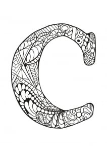 Alphabet Lettre C