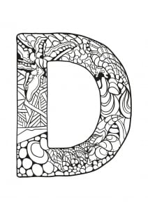 Alphabet Lettre D