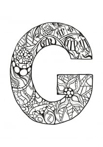 Alphabet Lettre G