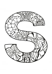 Alphabet Lettre S