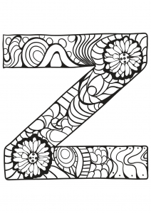 Alphabet Lettre Z