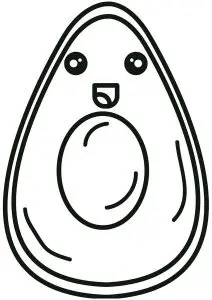 Avocat simple souriant