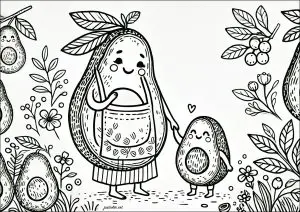 Maman avocat et son enfant