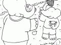 Coloriage De Babar à Imprimer Pour Enfants