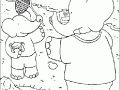 Babar Et Son Fils Jouent Au Cerf Volant
