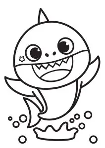 Baby Shark Et Ses Dents Pointues