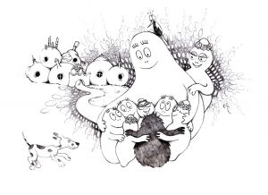 Coloriage Barbapapas à colorier pour enfants