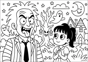 Beetlejuice et la maison des rires