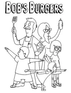 Famille de bob's burger
