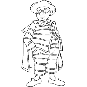 Coloriage De Carnaval Gratuit à Colorier