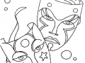 Coloriage De Carnaval Gratuit à Colorier