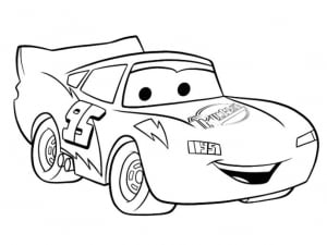 Coloriage de Cars à imprimer