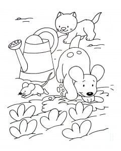 Coloriage De Chat à Télécharger Gratuitement