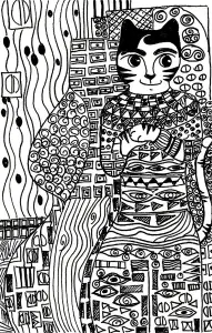 Coloriage De Chat à Télécharger