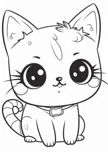 Petit Chaton Très Mignon Aux Grands Yeux