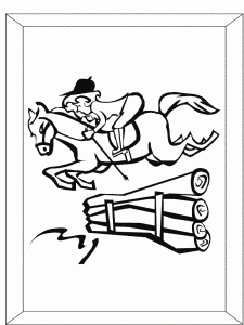 Coloriage Chevaux Pour Enfants