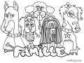 Coloriage De Chiens Rigolos