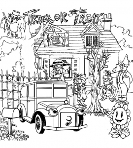 Halloween Coloriages Pour Enfants