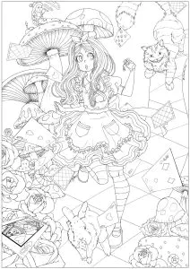 Alice Au Pays Des Merveilles   Version 1