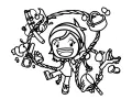 Coloriage de Cooking Mama à télécharger