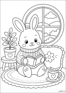 Lapin Douillet en Coin Lecture