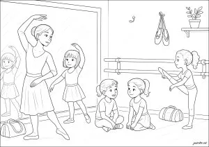 Le studio de ballet