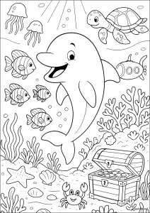 Aventure sous marine avec des amis