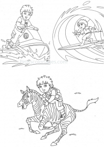 Coloriage De Diego à Telecharger Gratuitement