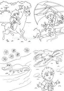 Dessin De Diego Gratuit à Imprimer Et Colorier