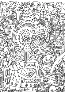 Doodling Gribouillage Doodle Art 1