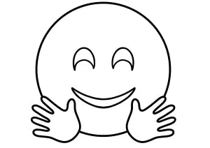 Emoji avec deux mains