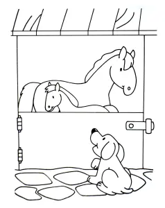 Chevaux Et Chiens
