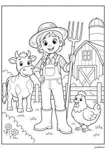 Vie paisible à la ferme
