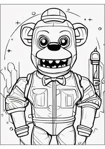 Freddy Fazbear : l'ours effrayant