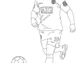 Coloriage De Football à Colorier Pour Enfants