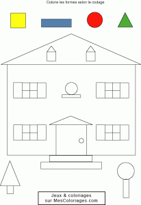 Coloriage De Formes