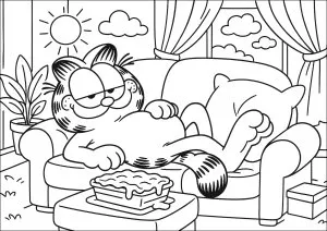 Garfield se repose