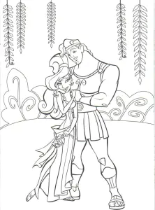 Coloriage De Hercule Gratuit à Colorier