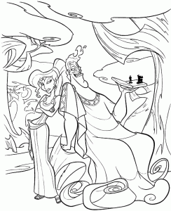 Coloriage De Hercule à Télécharger